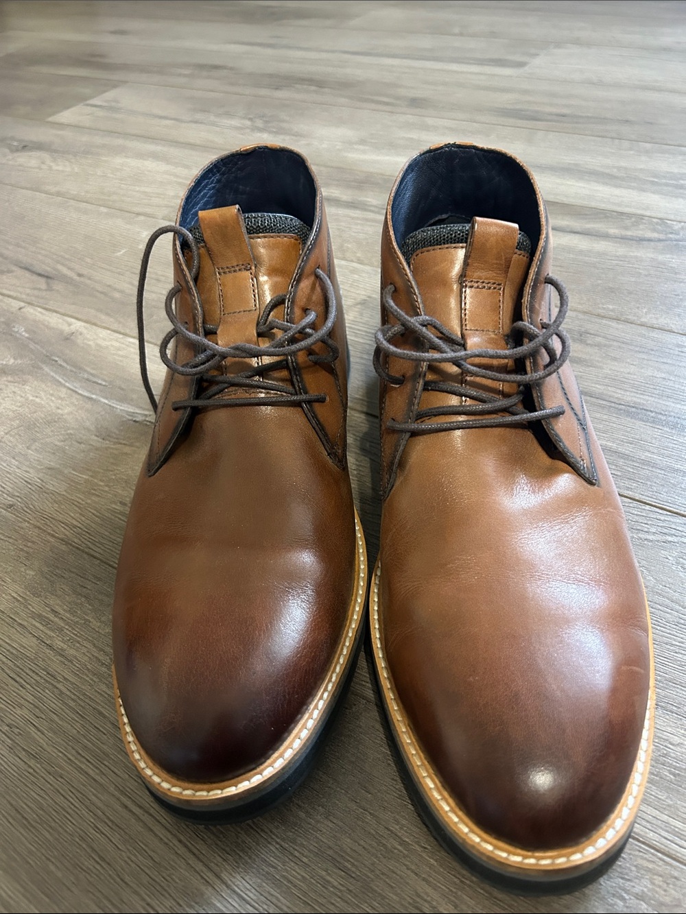 Men's Brown Cole Haan Dress Boots — Versatile Casual Dress
